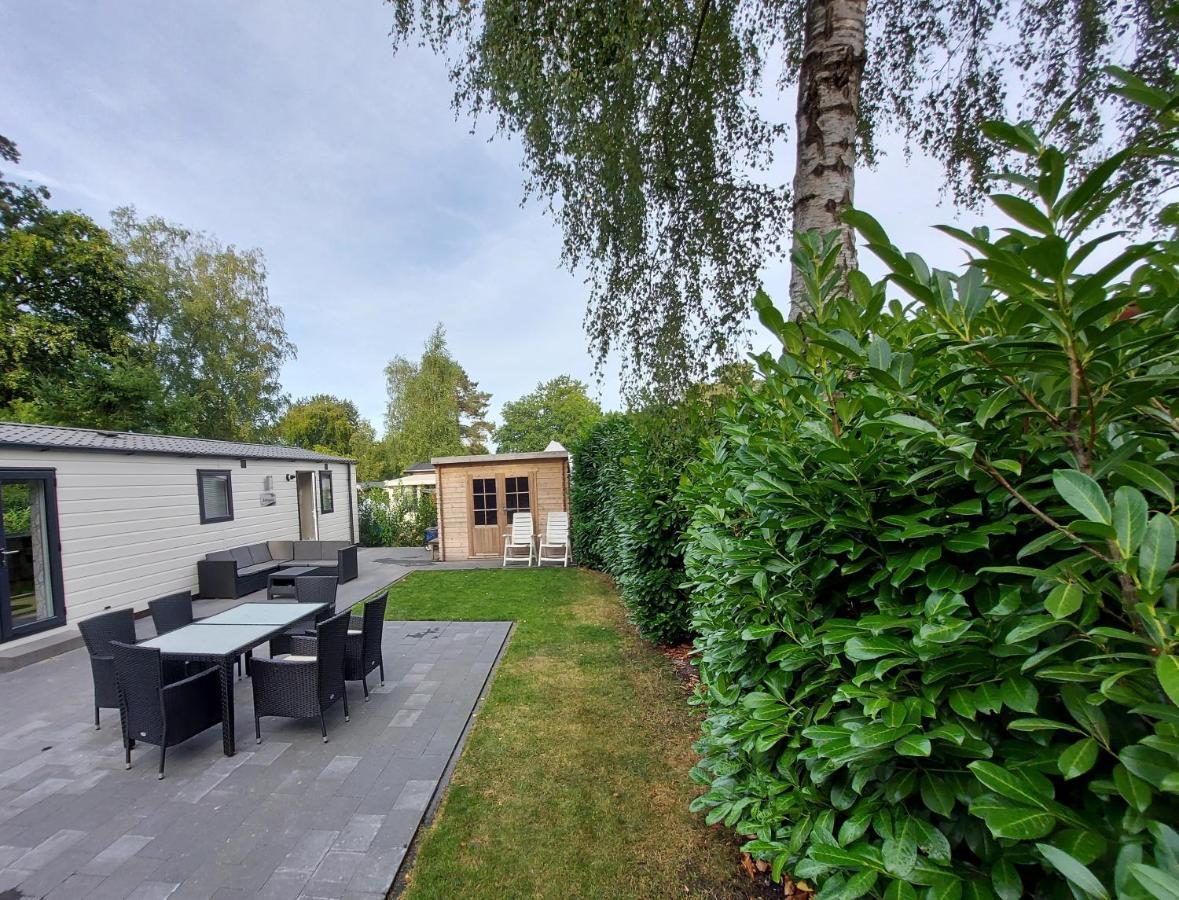 ベークベーゲン Chalet Wanama. Gelegen Op Het Vakantiepark Het Lierderholt Op De Veluwe.ヴィラ エクステリア 写真